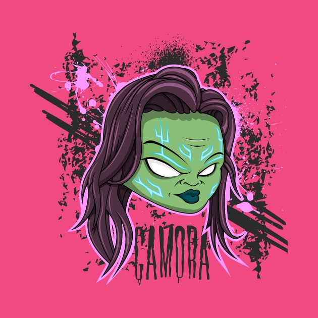 Gamora by playfulgorilla