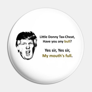 donny tax cheat 2 Pin