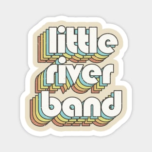 vintage color little river band Magnet