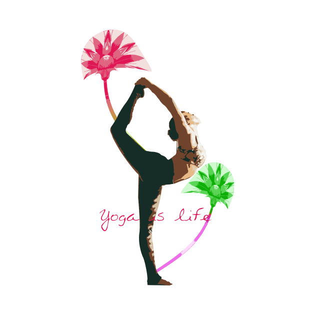 yoga lover by siano