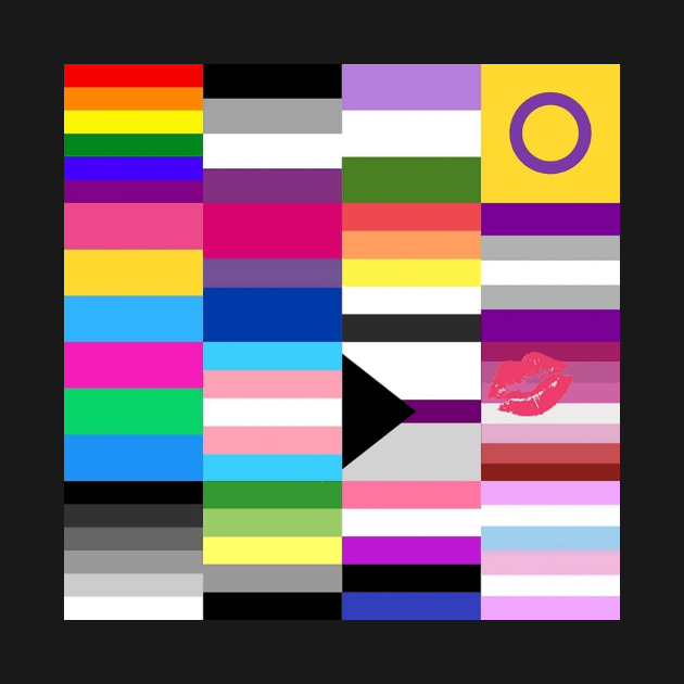 LGBT+ Prid Flags by ScottyKat