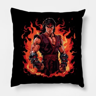 liu kang Pillow