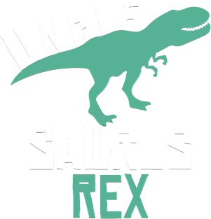 Uncle Saurus Rex Funny T-Shirt Dinosaur Gift Magnet