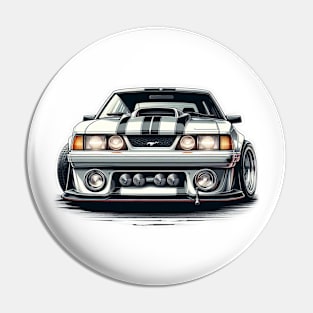 90s Ford Mustang Pin