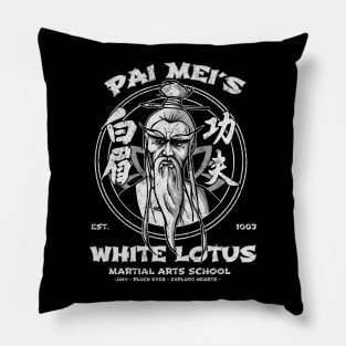 White Lotus Pillow