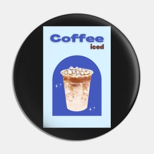 Iced Coffee Pin