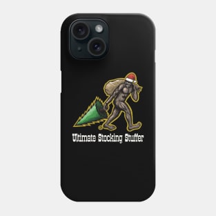 Bigfoot Santa Phone Case