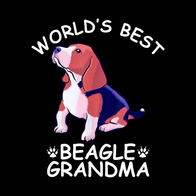 World's Best Beagle Grandma by Xamgi