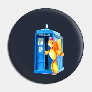 Doctor Who Fish Pin