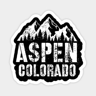 Aspen Colorado Rocky Mountains Magnet