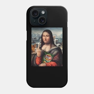 Mona Lisa Funny Shirt Phone Case