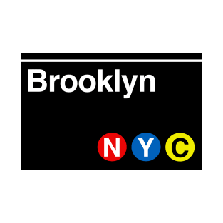 Brooklyn Subway Sign T-Shirt