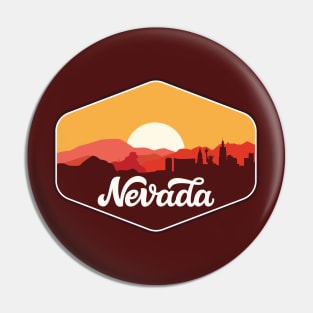 Nevada State Pin