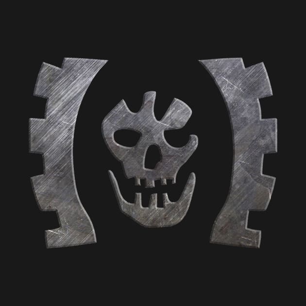 Mad Max Scrotus Logo- Metal by wyattd