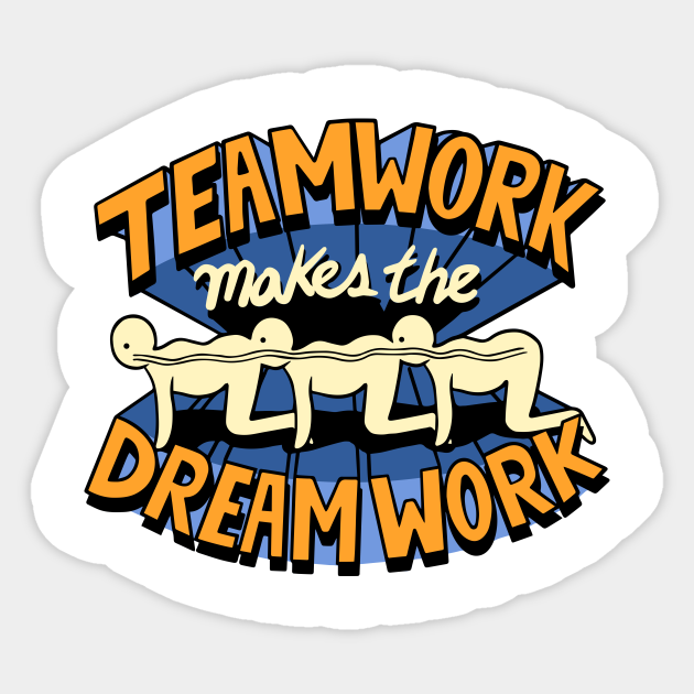 Teamwork - Horror - Sticker