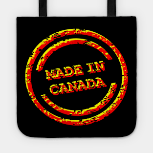 Made in Canada, america, patriot, style, circle Tote