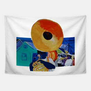 Sousaphone on Parade Tapestry