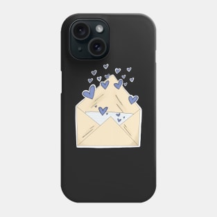 Colored love notes Phone Case