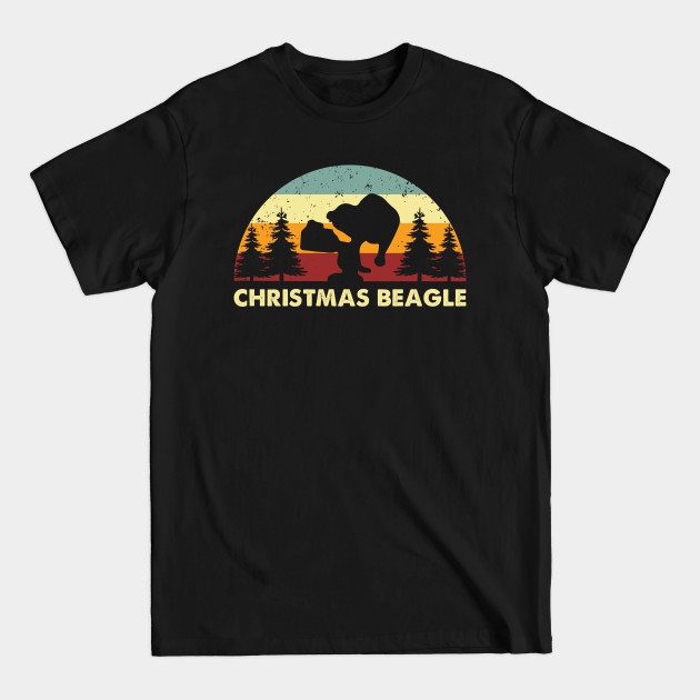 Disover Retro Christmas Beagle - Snoopy - T-Shirt