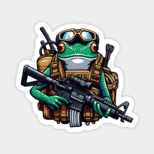 Tactical Frog Magnet