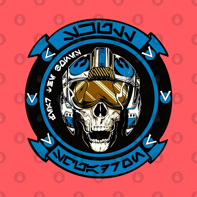 Skull Squadron Blue Leader Blue Squadron by marat