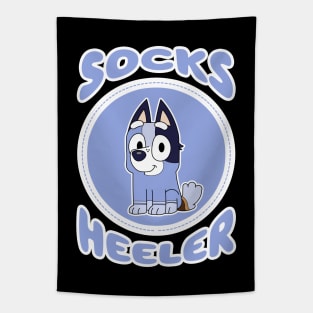 Socks Heeler Tapestry