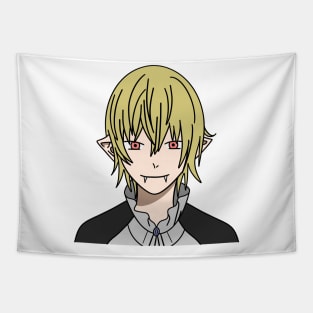 Vampire Anime Boy Tapestry