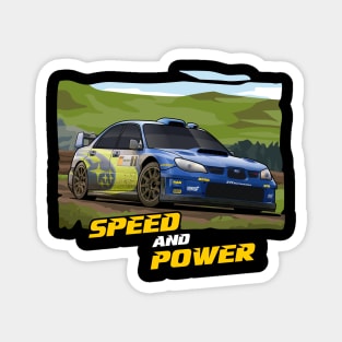 Subaru WRX STi Magnet