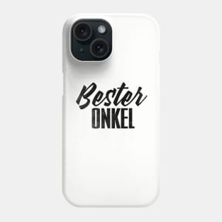Bester Onkel // Black Phone Case