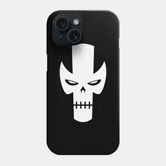 Crossbones Mask Phone Case by Minimalist Heroes