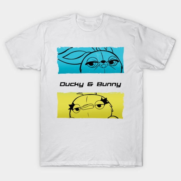 Toy STORY 4 T-shirt Ducky e Bunny 2-10 anni i bambini nuovo
