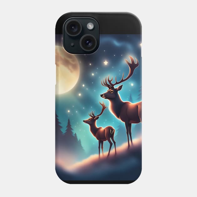 Who stole the night? Phone Case by Jolyful Drawing