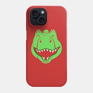 Green monster laughing Phone Case