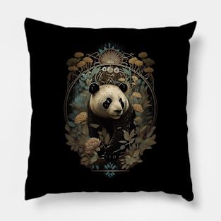 Panda Nouveau Pillow