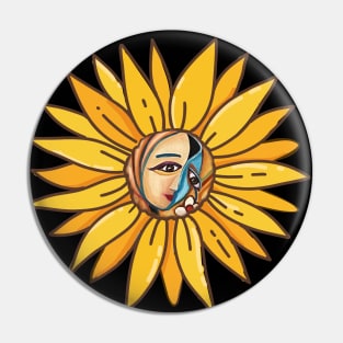 Sunflower Lover Gift Pin