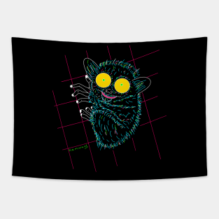 Cute colorful tarsier Tapestry