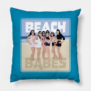 Beach Babes Pillow