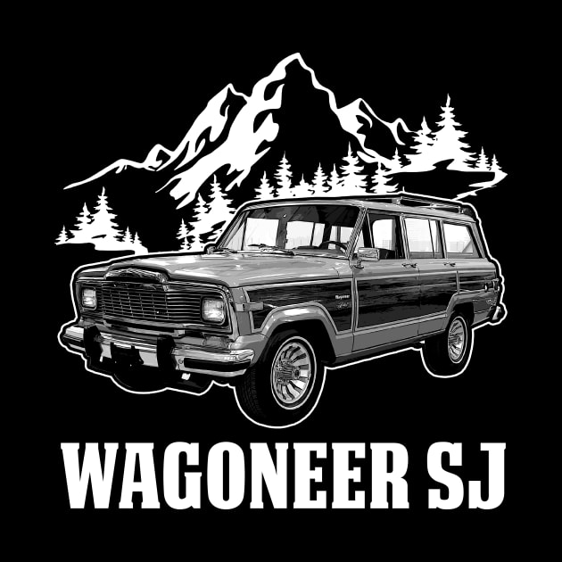 Jeep Wagoneer SJ series jeep car name by Madisen Harvey