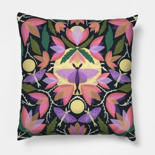 Luna Moth Pillow