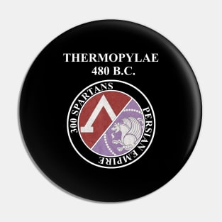 Thermopylae Sparta vs Persia Famous Battle Pin