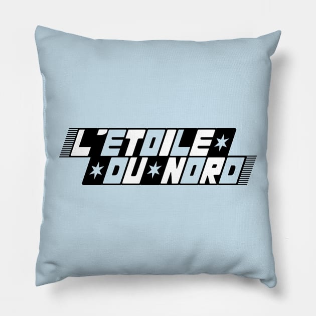 '22 L'etoile Du Nord Pillow by mjheubach