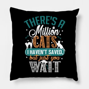 Million Cats Pillow