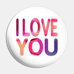 I Love You Pin