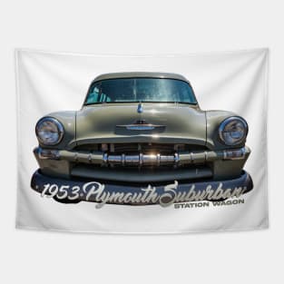 1953 Plymouth Suburban Station Wagon Tapestry