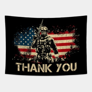 Thank You Veterans Tapestry