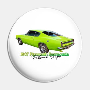 1967 Plymouth Barracuda Fastback Coupe Pin