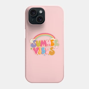 Summer vibes Retro  groovy Phone Case