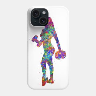 Weightlifter girl Phone Case