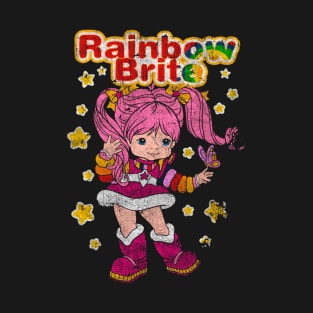 Rainbow Brite // Vintage Style Design T-Shirt