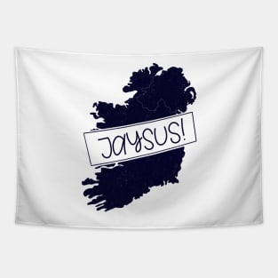 Jaysus Irish Phrase Tapestry